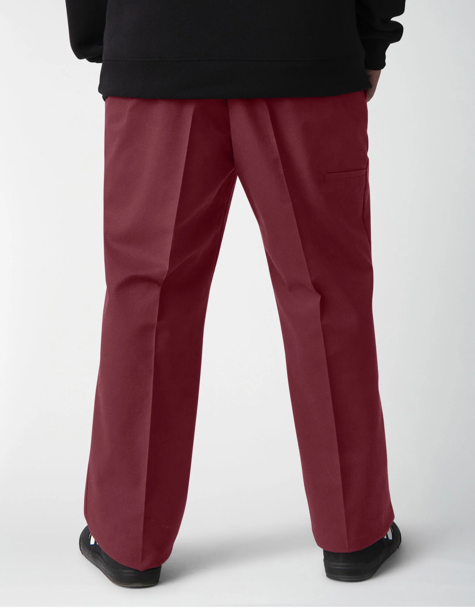 Dickies Jamie Foy Signature Loose Fit Straight Leg Pants Cordovan - Image 2
