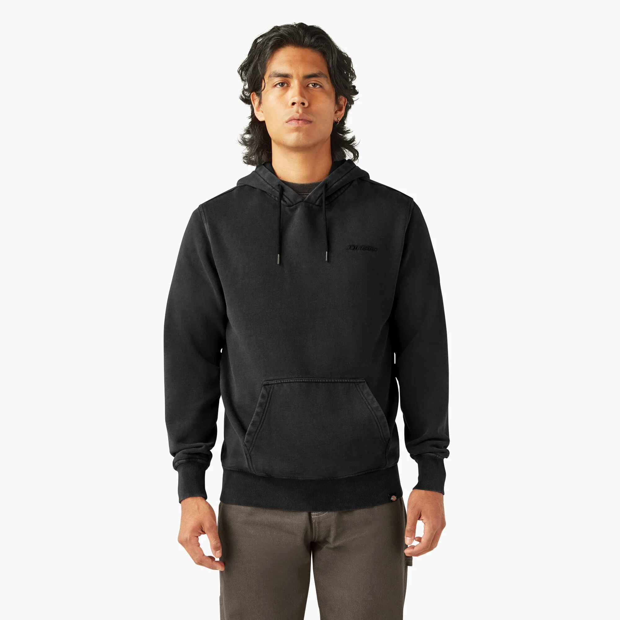 Dickies Newington Pullover Hoodie - Black - Image 2