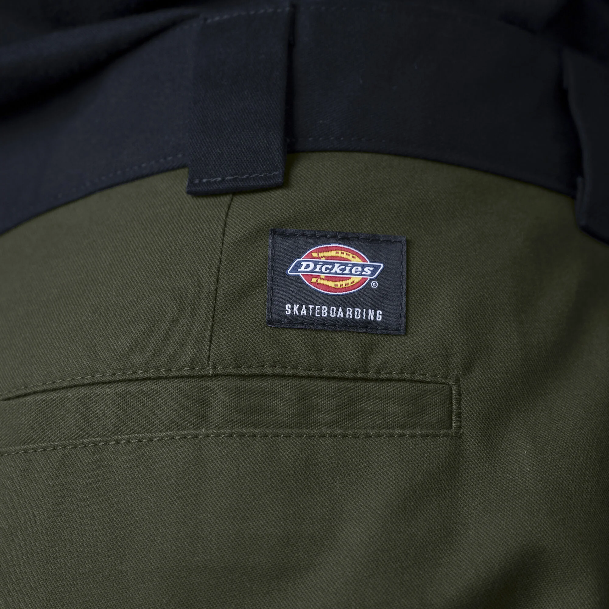 Dickies Ronnie Sandoval Double Knee Pants - Olive Green/Black Color Block - Image 7