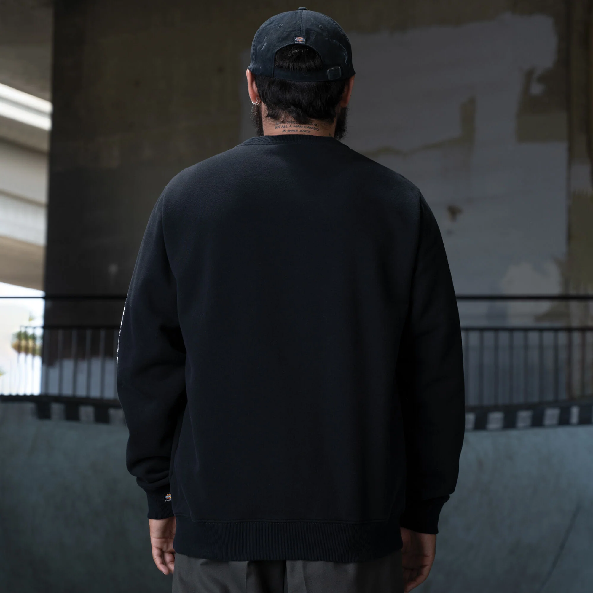 Dickies Ronnie Sandoval Relaxed Fit Sweatshirt - Black - Image 2