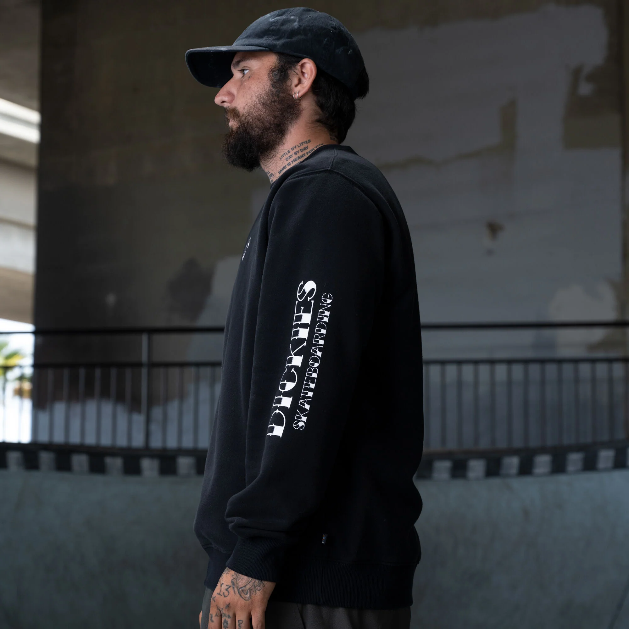 Dickies Ronnie Sandoval Relaxed Fit Sweatshirt - Black - Image 3