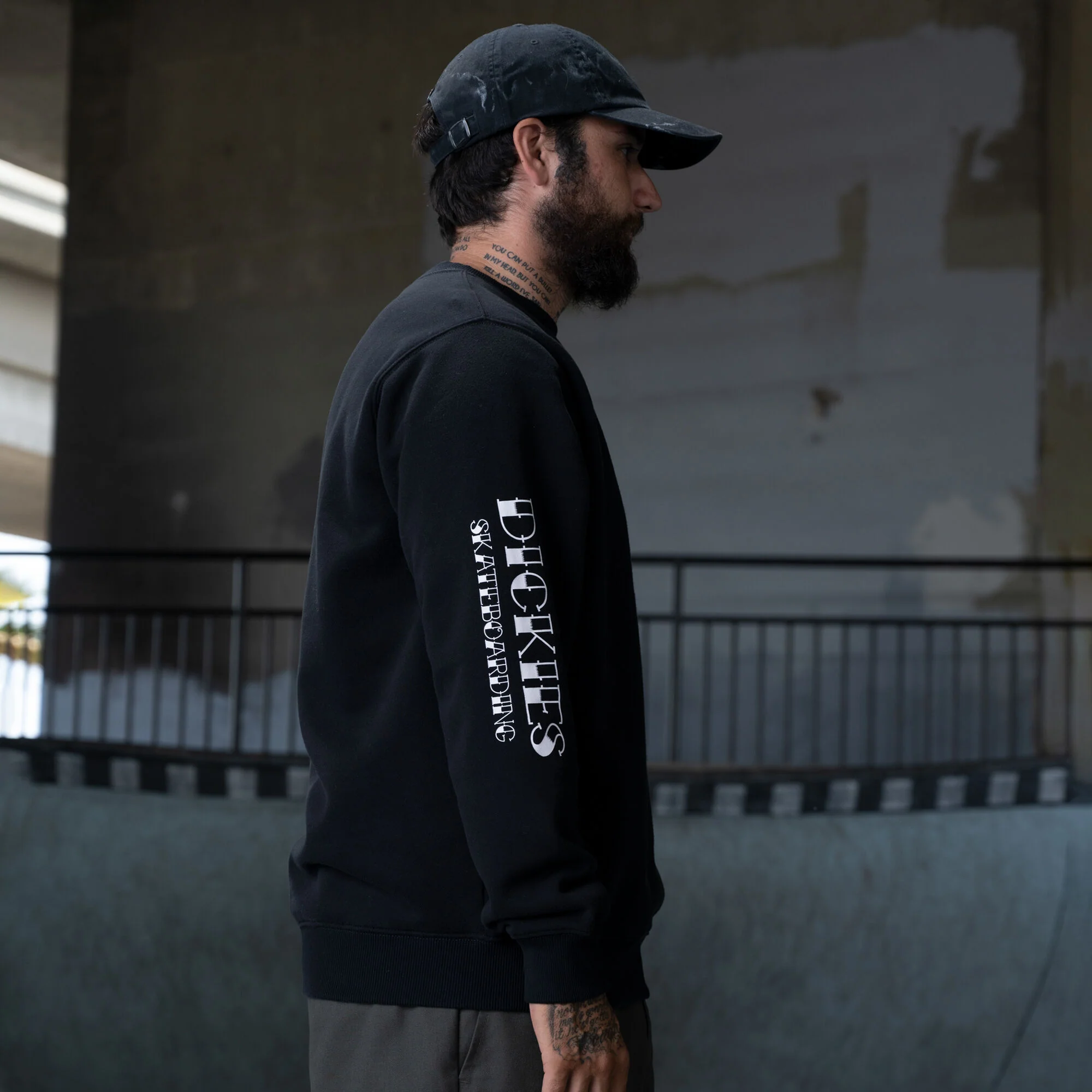 Dickies Ronnie Sandoval Relaxed Fit Sweatshirt - Black - Image 4