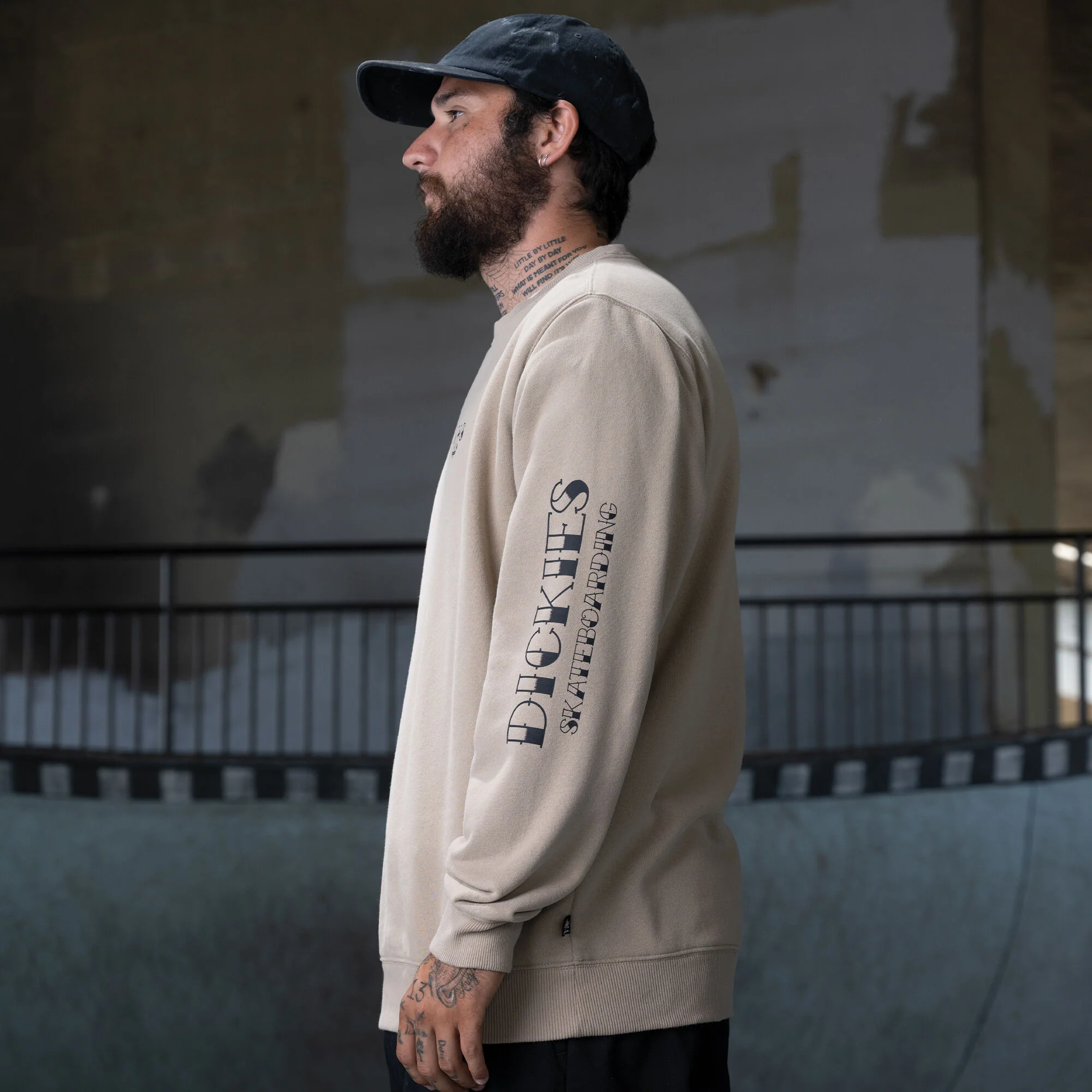 Dickies Ronnie Sandoval Relaxed Fit Sweatshirt - Desert Sand - Image 3