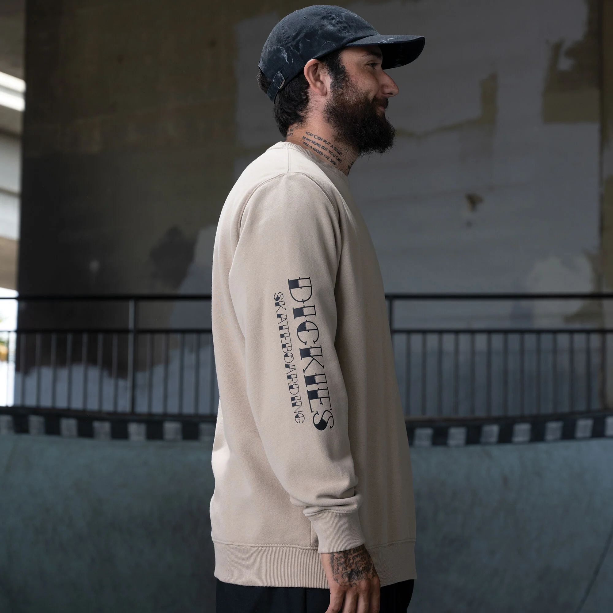 Dickies Ronnie Sandoval Relaxed Fit Sweatshirt - Desert Sand - Image 4