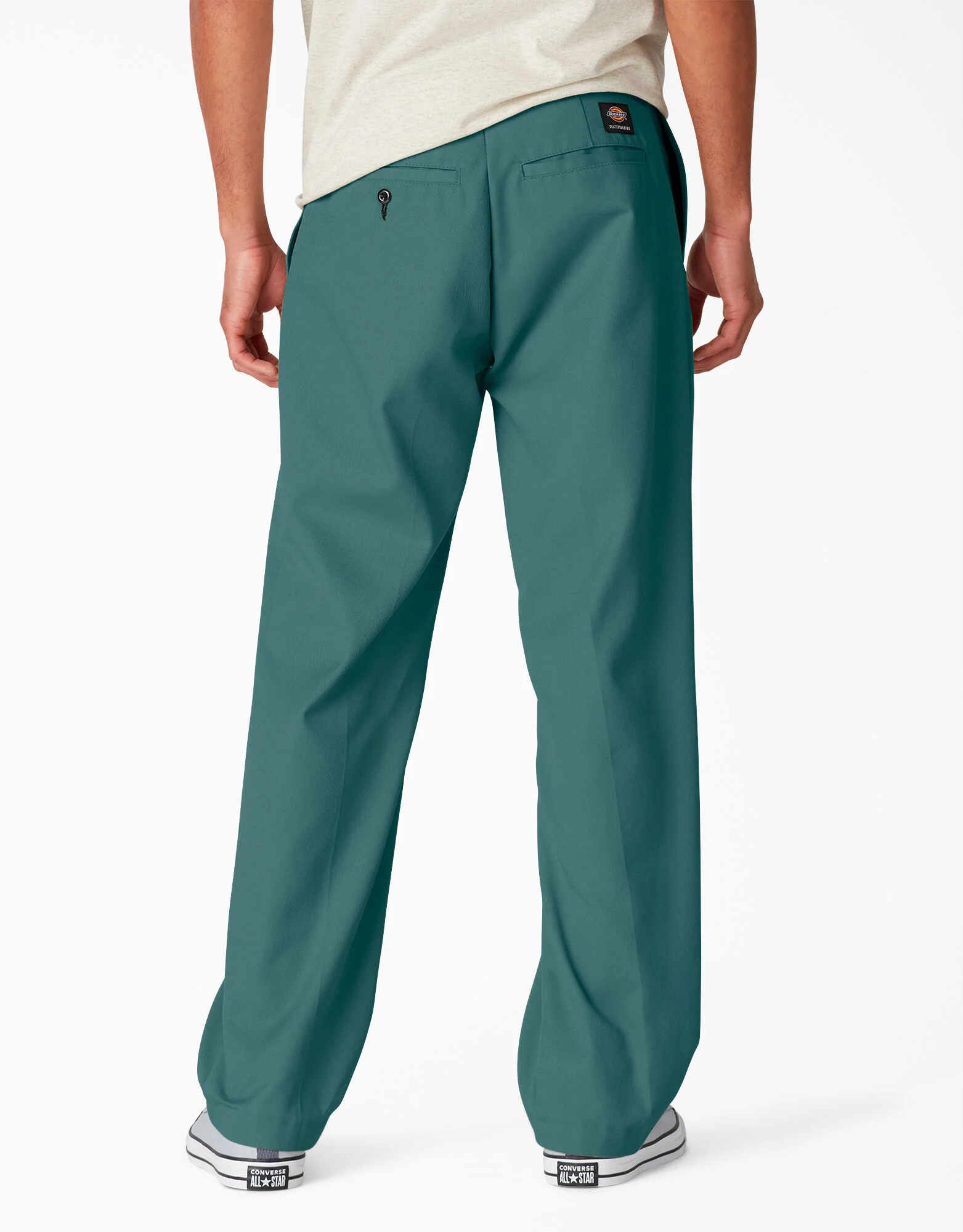 Dickies Skateboarding Regular Fit Twill Pants - Lincoln Green - Image 2