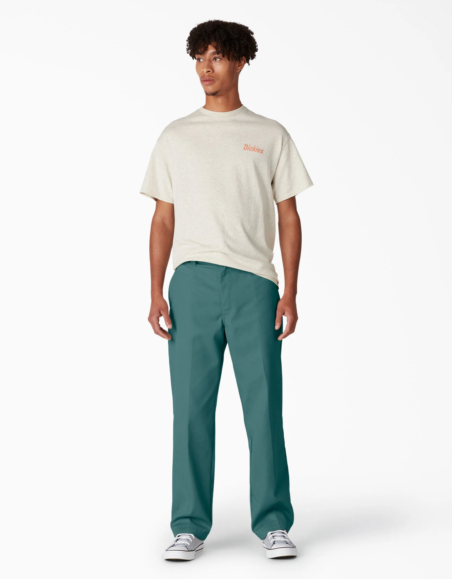 Dickies Skateboarding Regular Fit Twill Pants - Lincoln Green - Image 4