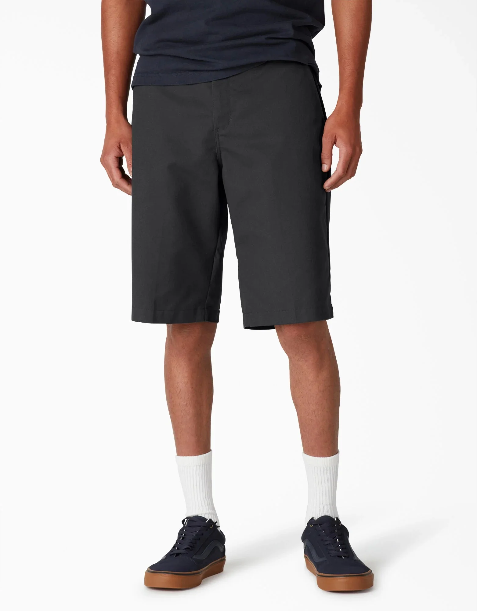 Dickies Skateboarding Slim Fit Shorts - Black (BK) - Image 2