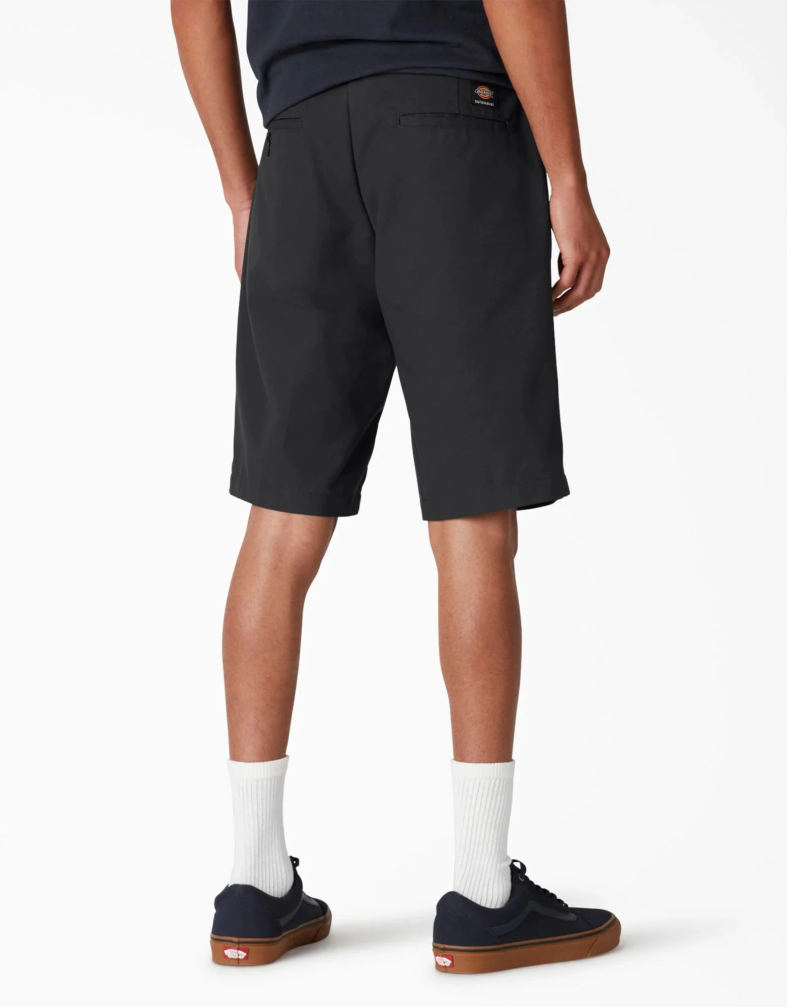 Dickies Skateboarding Slim Fit Shorts - Black (BK) - Image 3