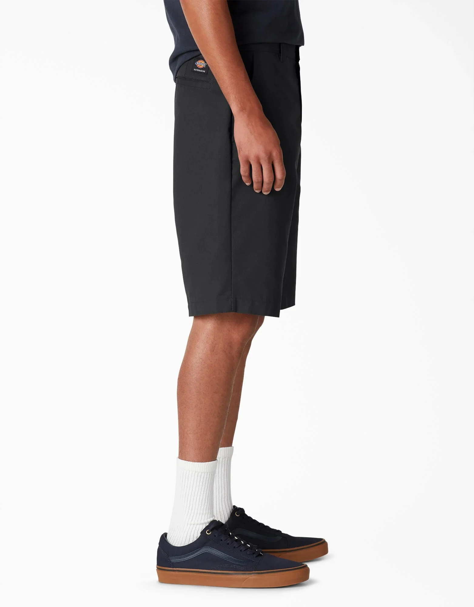Dickies Skateboarding Slim Fit Shorts - Black (BK) - Image 4