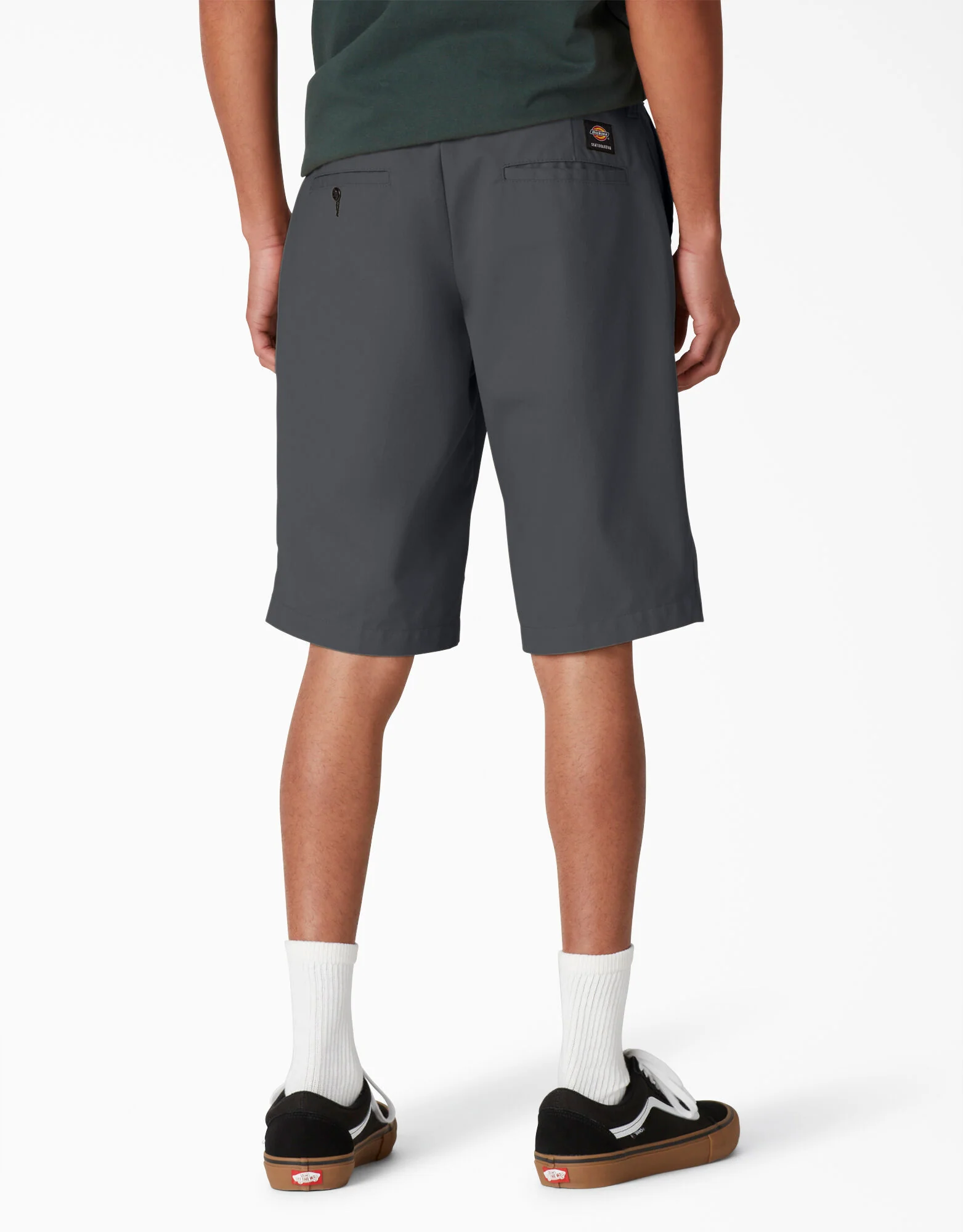 Dickies Skateboarding Slim Fit Shorts - Charcoal Gray (CH) - Image 2