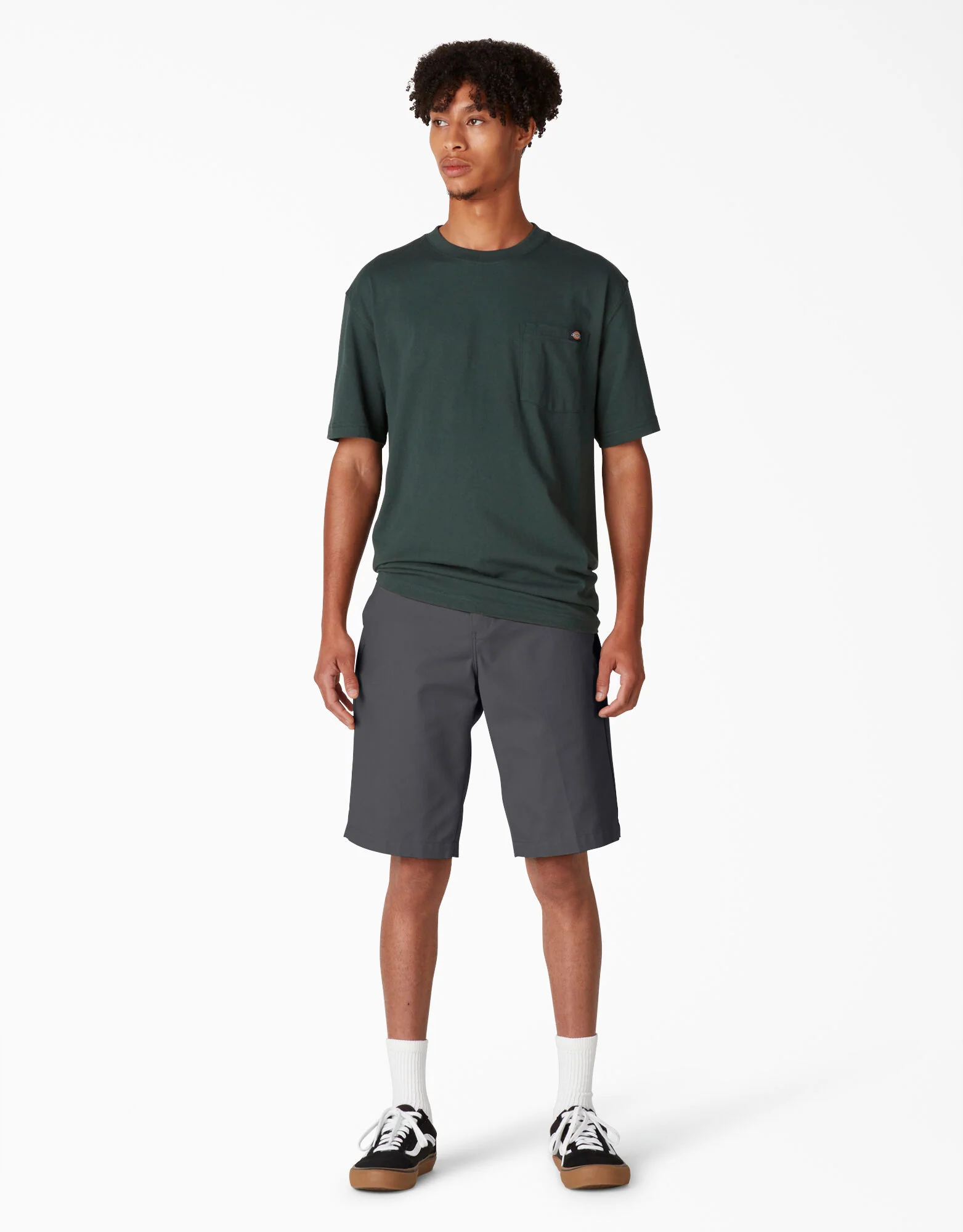 Dickies Skateboarding Slim Fit Shorts - Charcoal Gray (CH) - Image 4