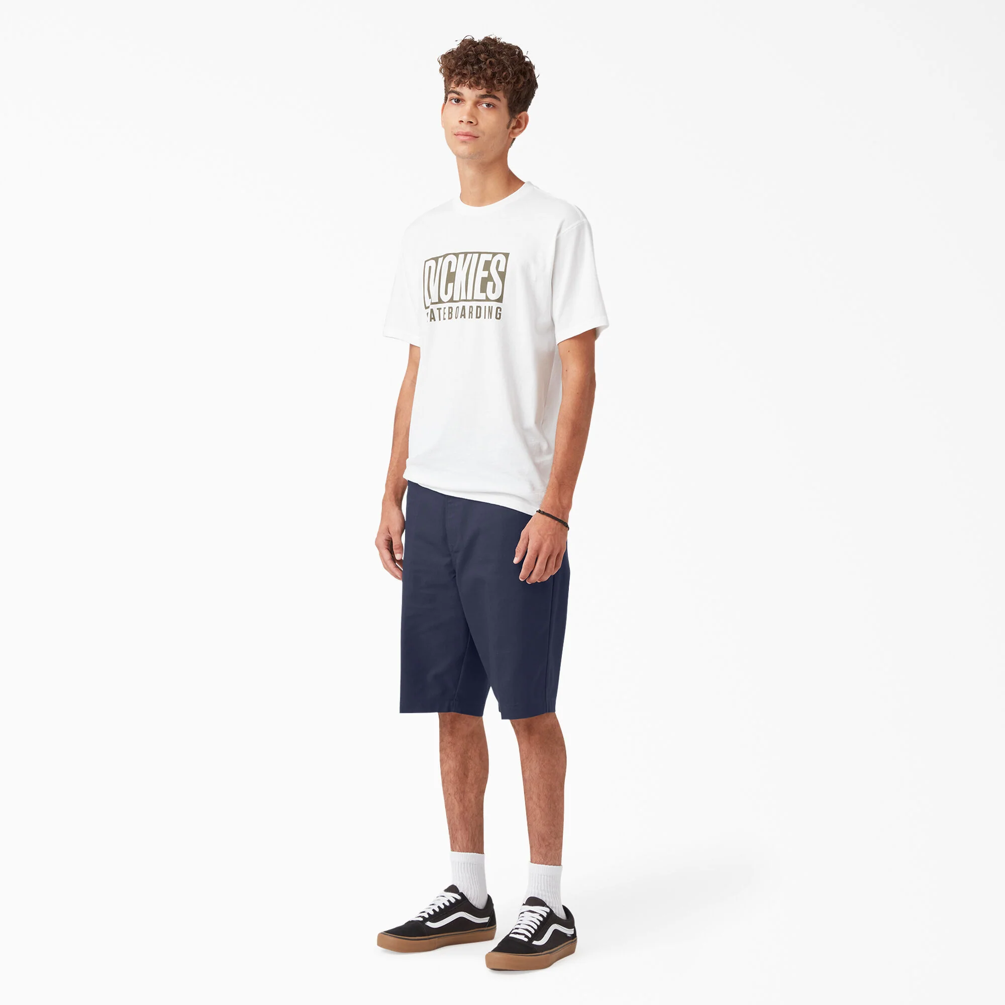 Dickies Skateboarding Slim Fit Shorts - Ink Navy (IK) - Image 4