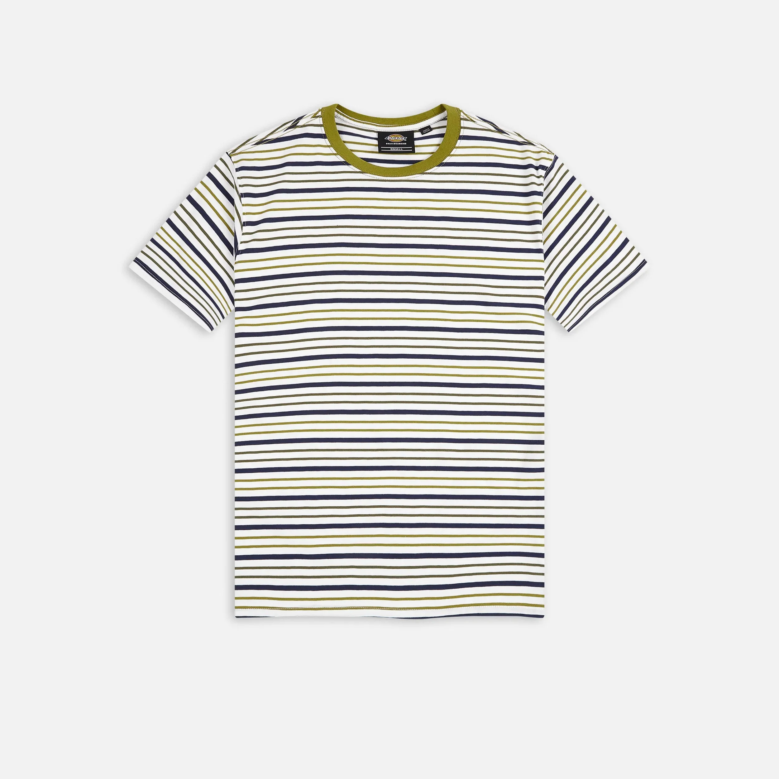 Dickies Skateboarding Stripe Graphic T-Shirt - Green Moss (WES) - Image 3