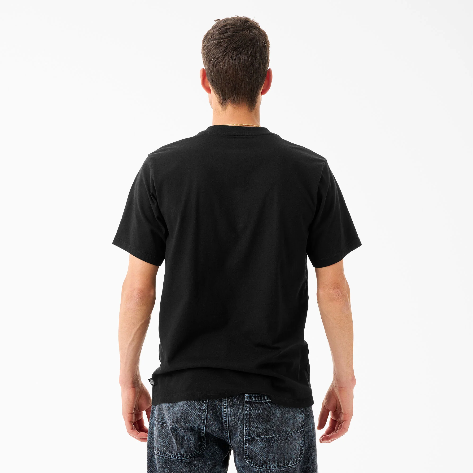 Dickies Tom Knox Embroidery T-Shirt - Black - Image 2