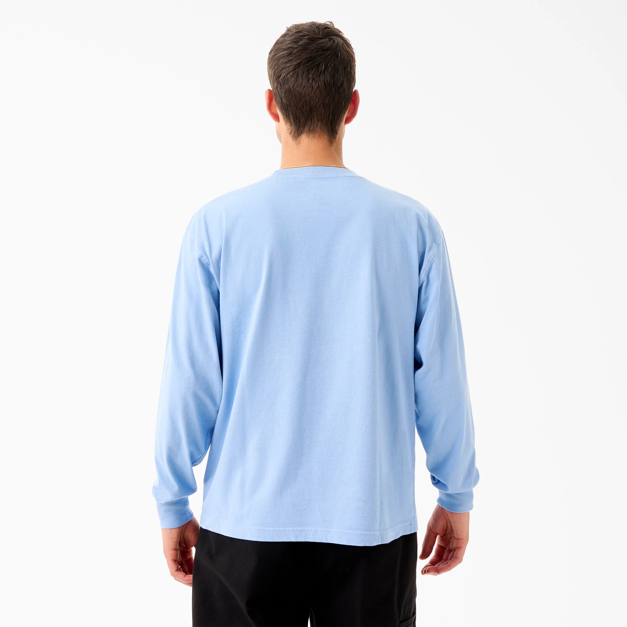Dickies Tom Knox Long Sleeve T-Shirt - Blue - Image 2