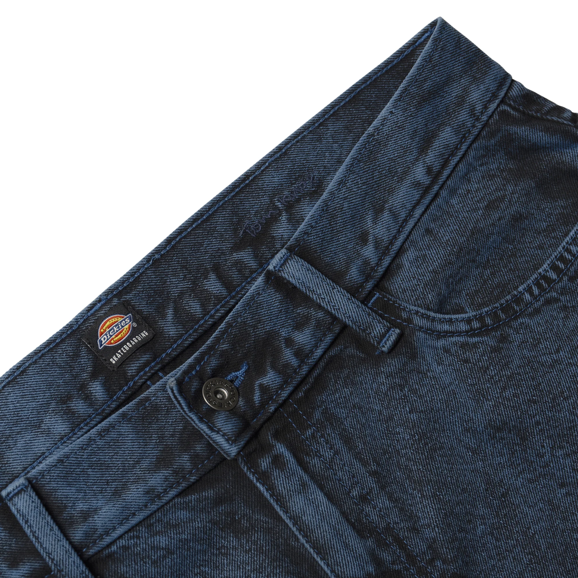 Dickies Tom Knox Loose Fit Jeans Pant - Deep Blue - Image 5