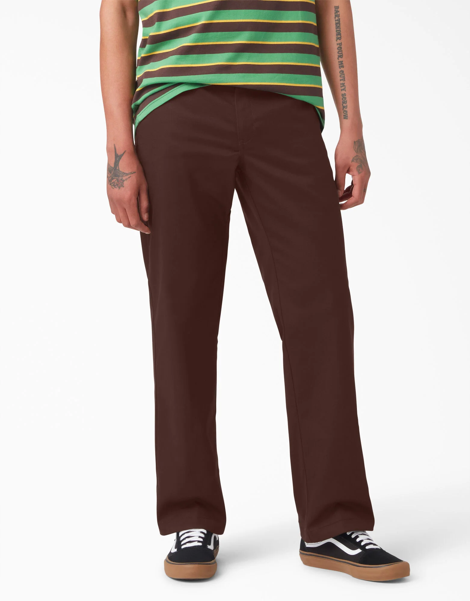 Dickies Vincent Alvarez Balam Twill Pants - Dark Brown - Image 2