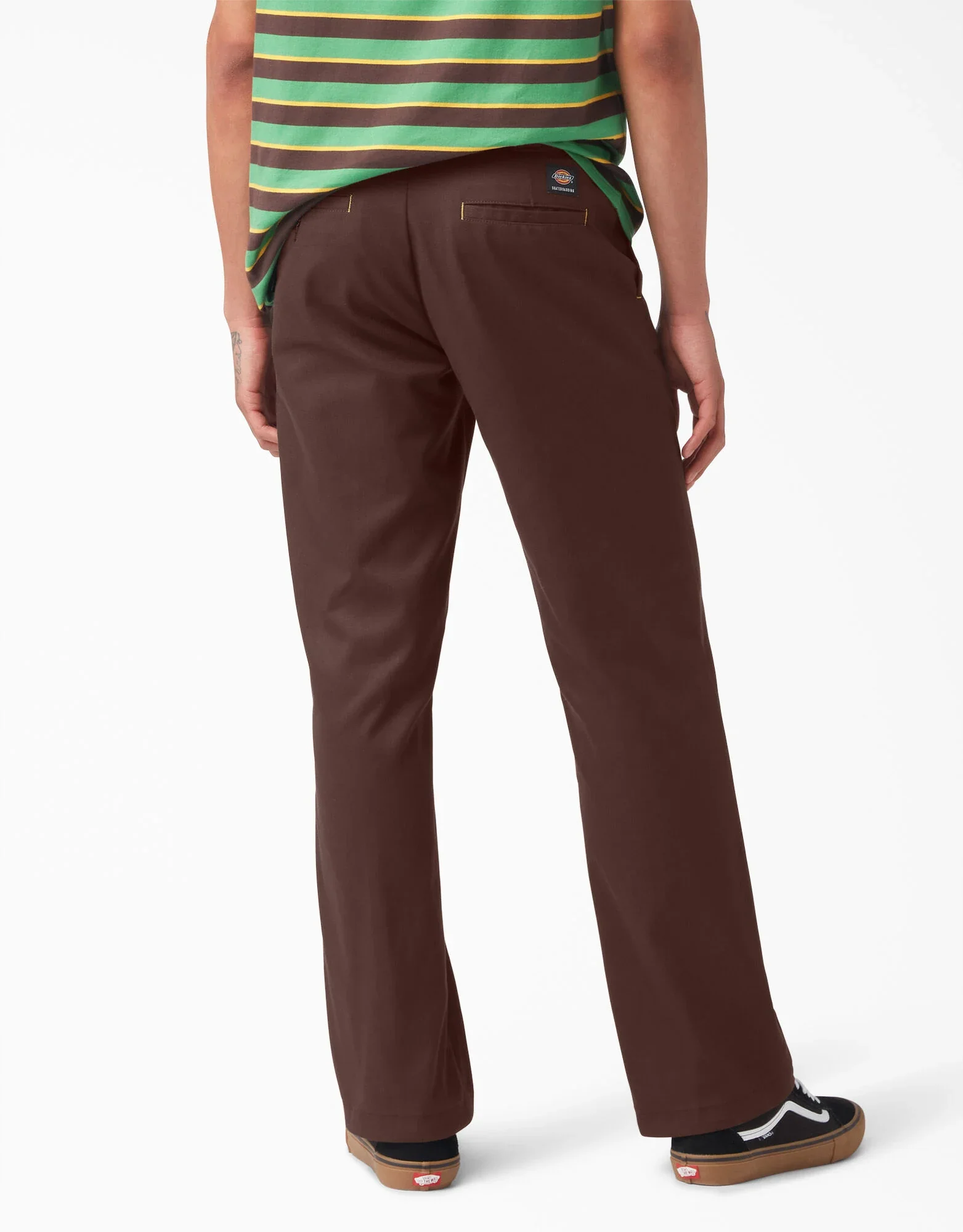 Dickies Vincent Alvarez Balam Twill Pants - Dark Brown - Image 3