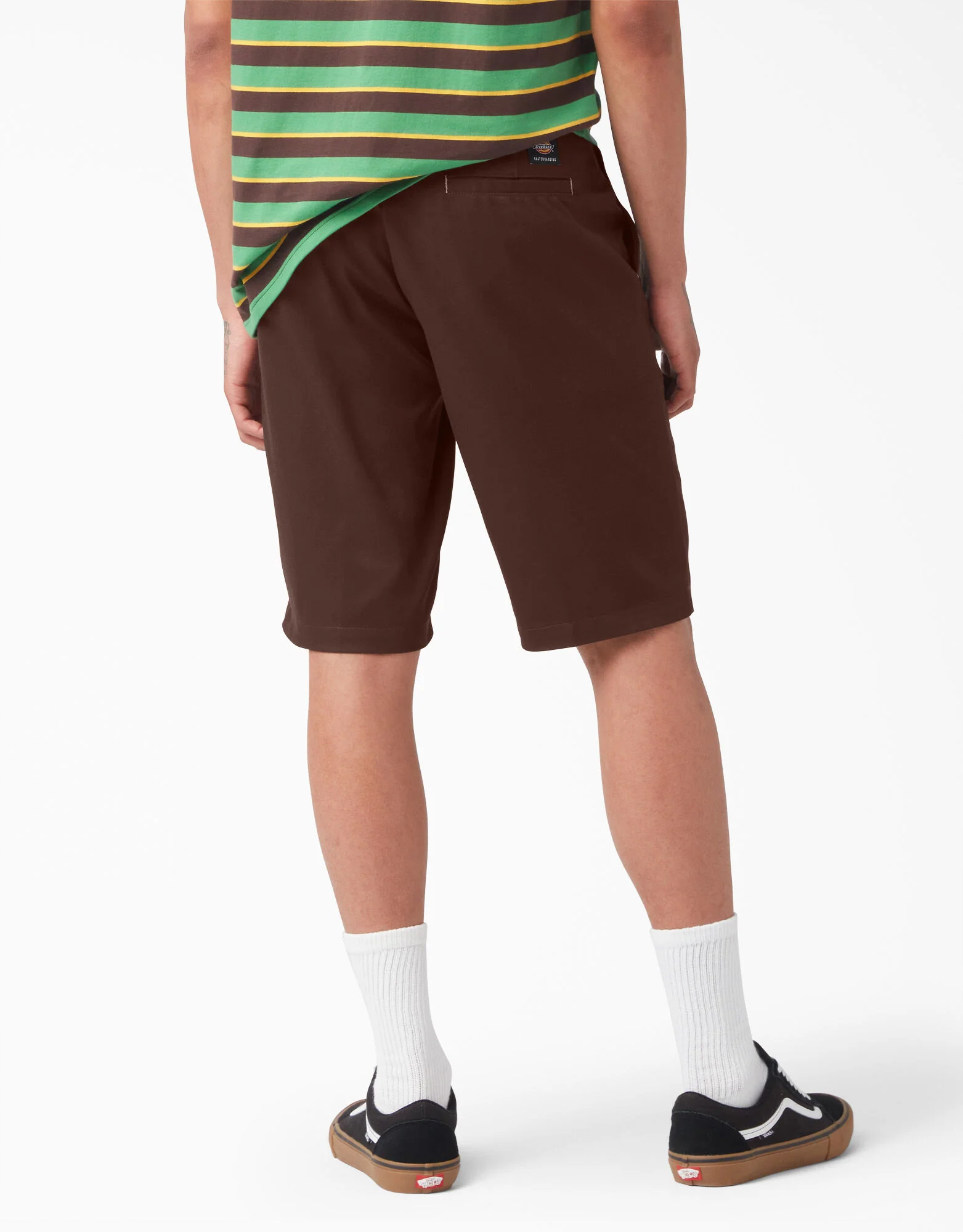 Dickies Vincent Alvarez El Sereno Shorts - Dark Brown - Image 2