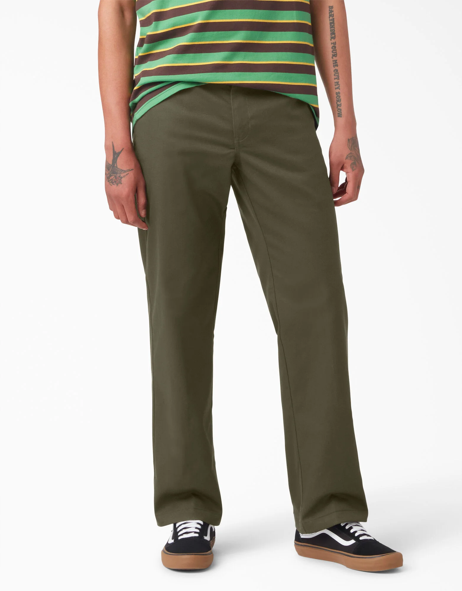 Dickies Vincent Alvarez Utility Jeans Pant - Military Green - Image 3