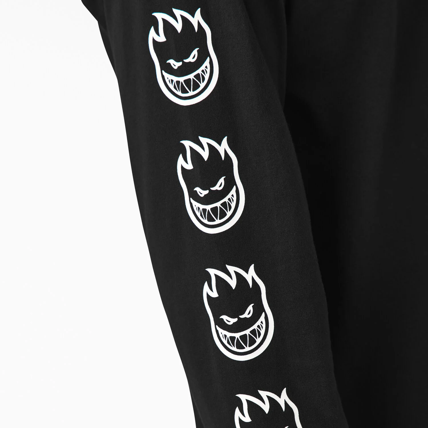 Dickies X Spitfire Knit Long Sleeve T-Shirt - Black - Image 5