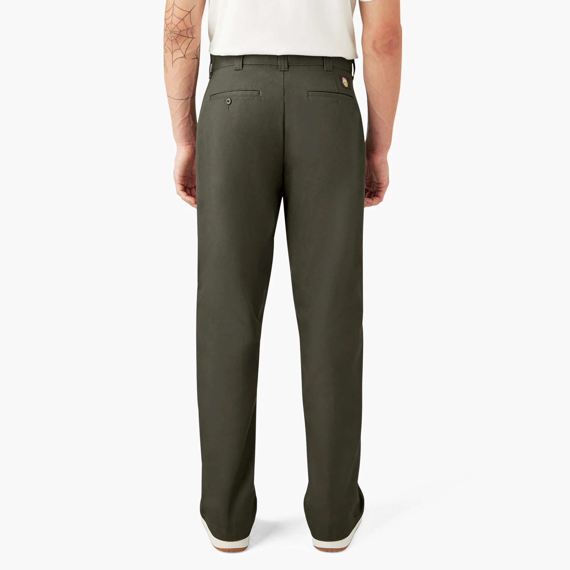 Dickies X Spitfire Twill Double Knee Pants - Olive Green - Image 3