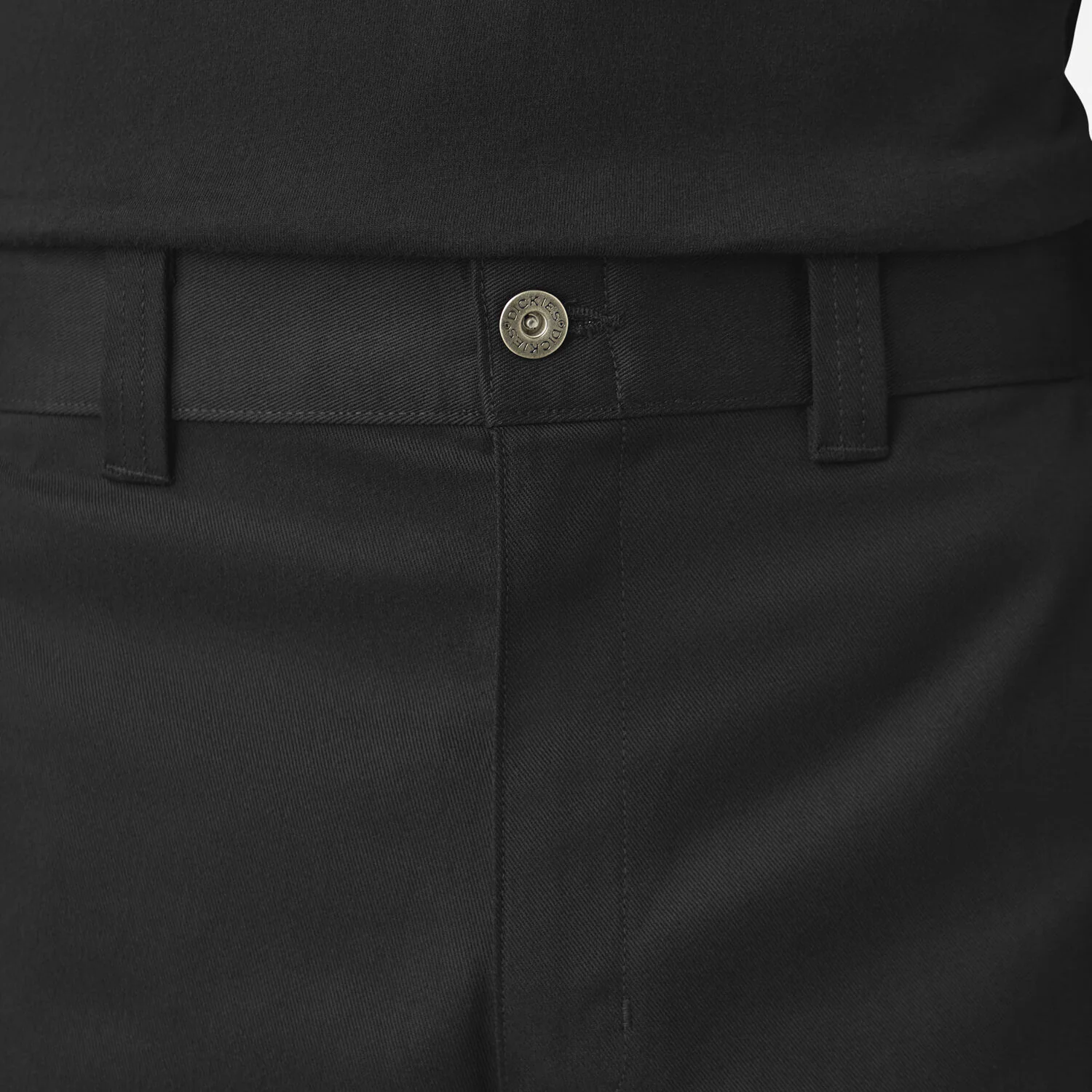 Dickies X Spitfire Twill Flannel Cuff Pants - Black - Image 5