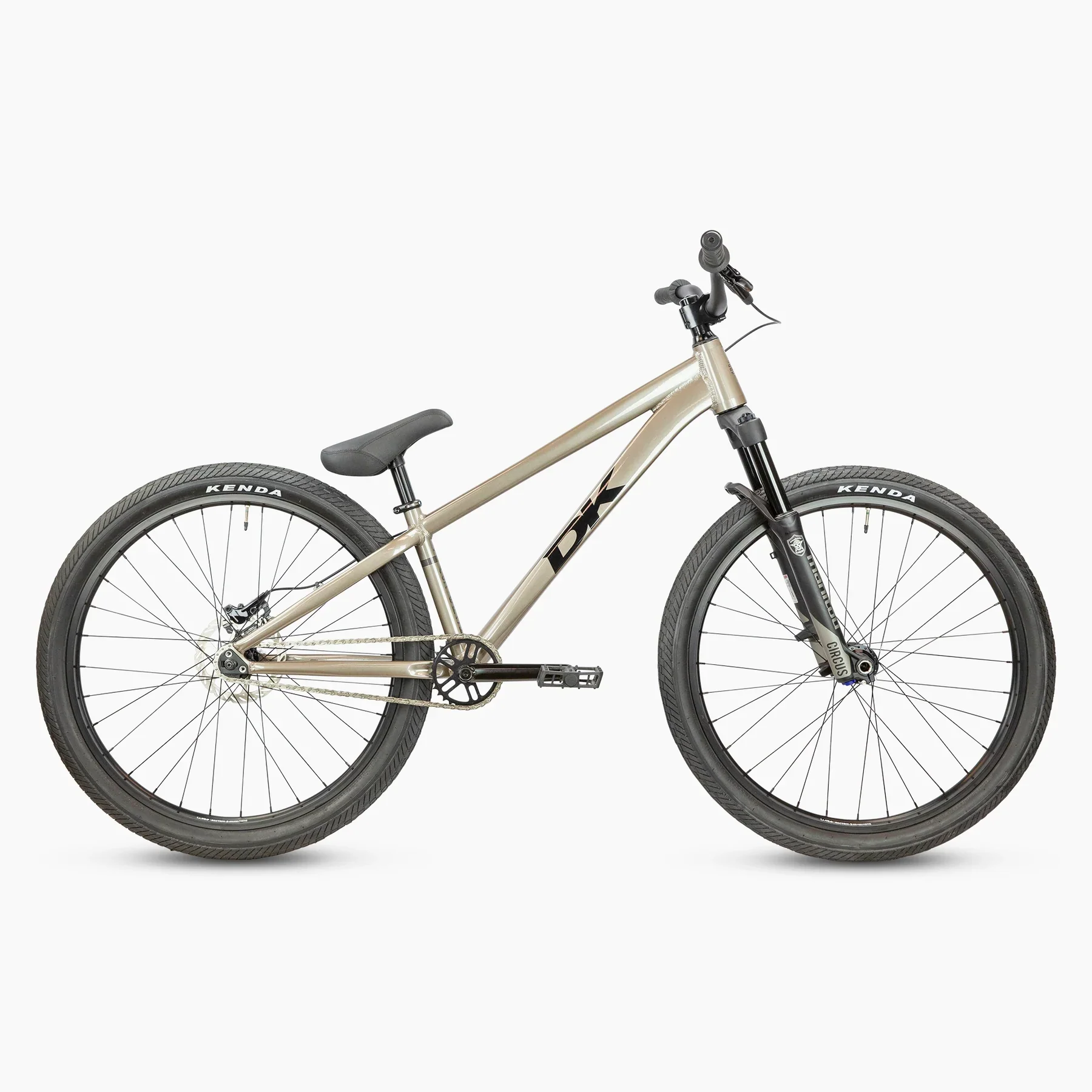 DK Asterik 26″ Complete Dirt Jumper Bike - Zinc - Image 2