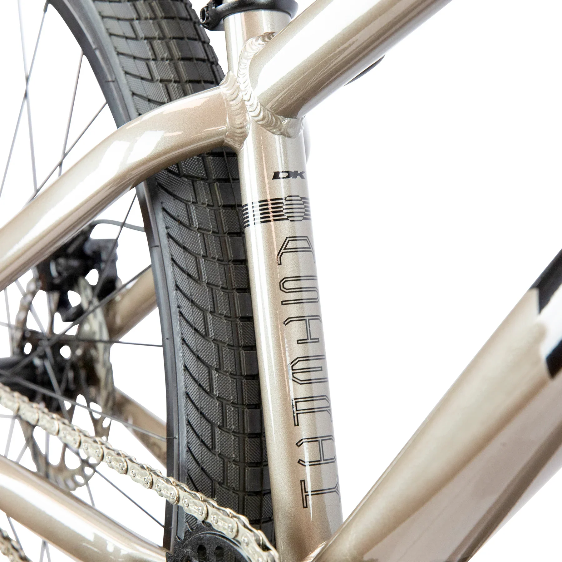 DK Asterik 26″ Complete Dirt Jumper Bike - Zinc - Image 6