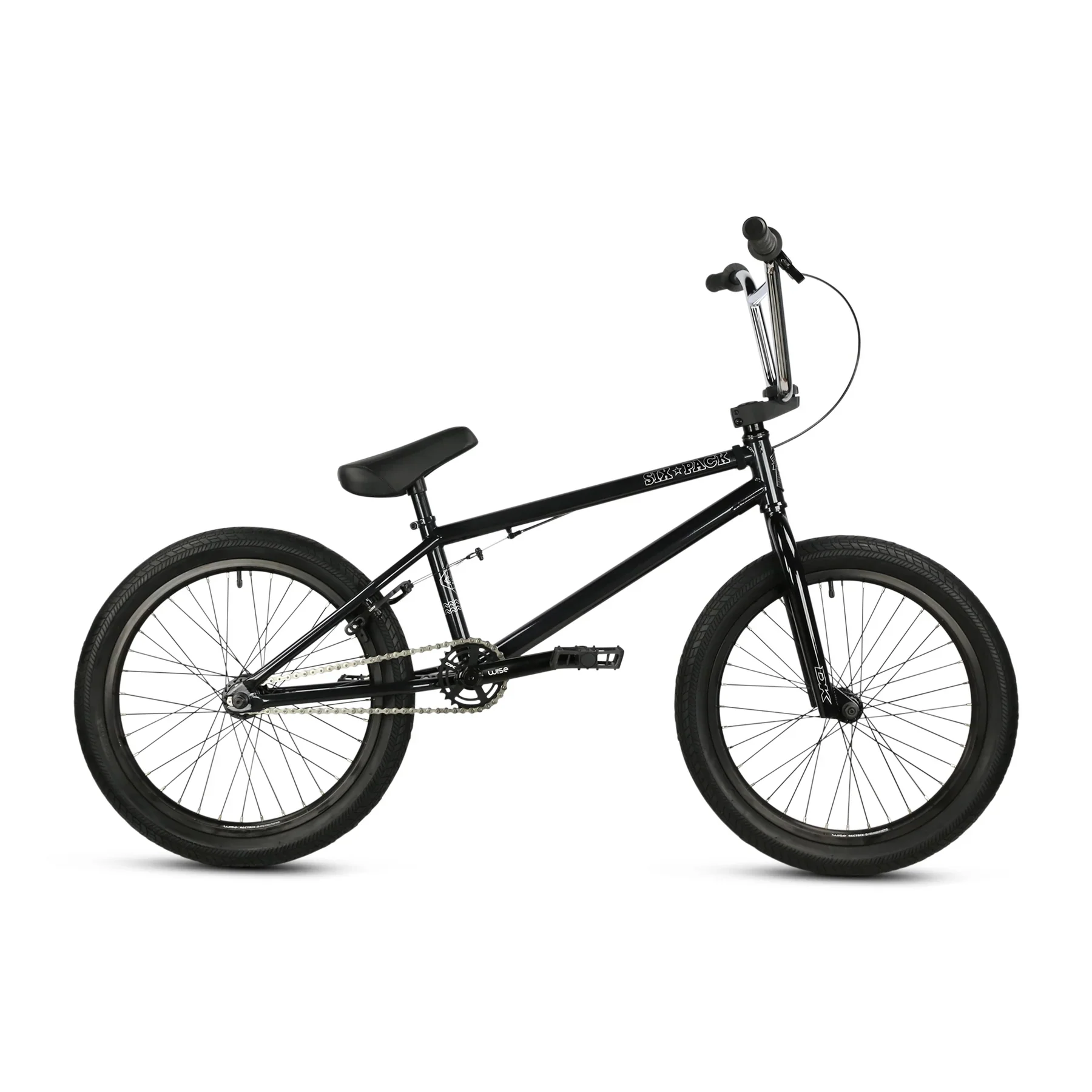 DK Six Pack 20″ Complete BMX Bike - Gunmetal - Image 2