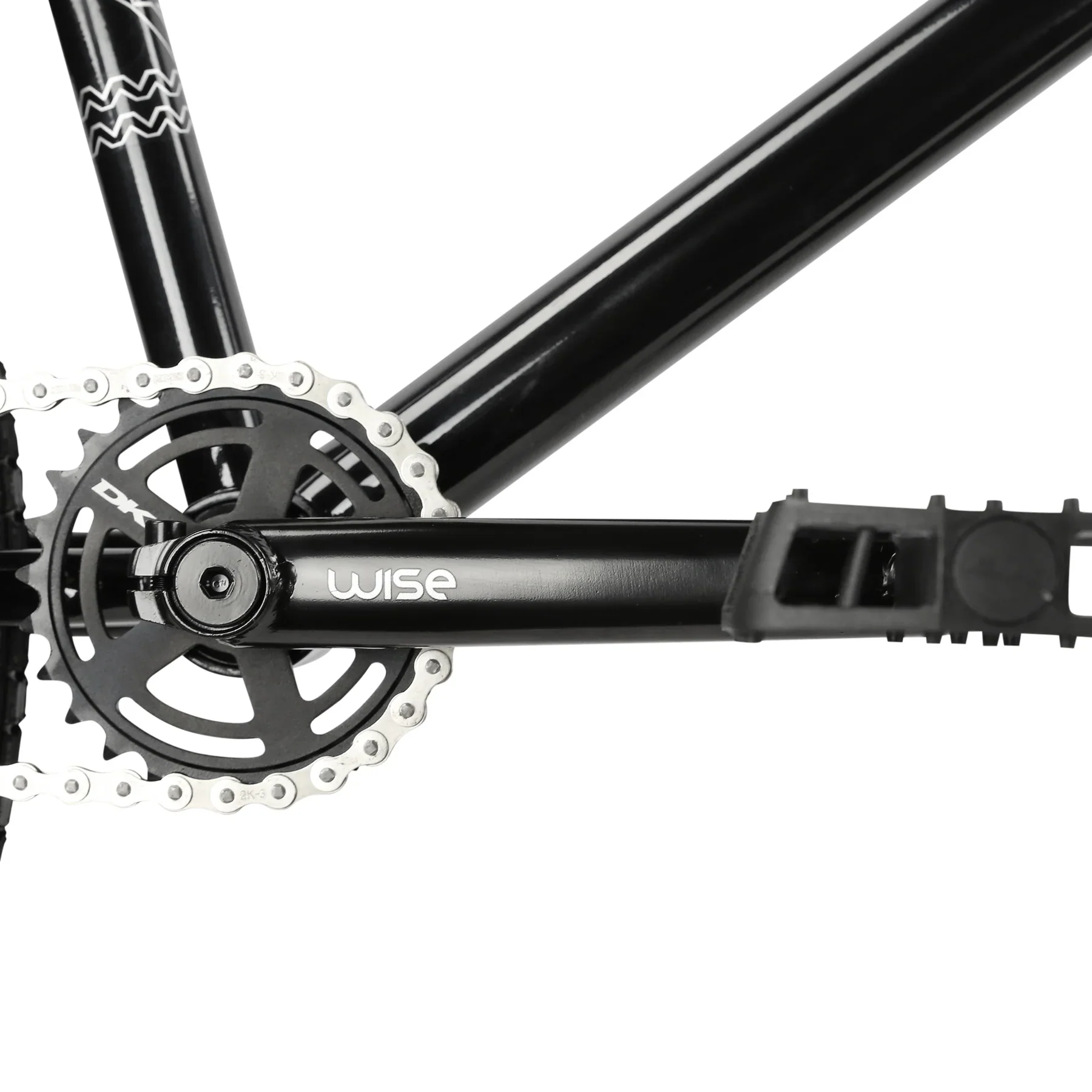 DK Six Pack 20″ Complete BMX Bike - Gunmetal - Image 6