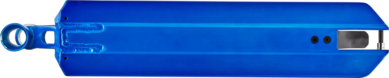 Elite Supreme V2 Scooter Deck 4.8"x22" - Trans Blue - Image 2