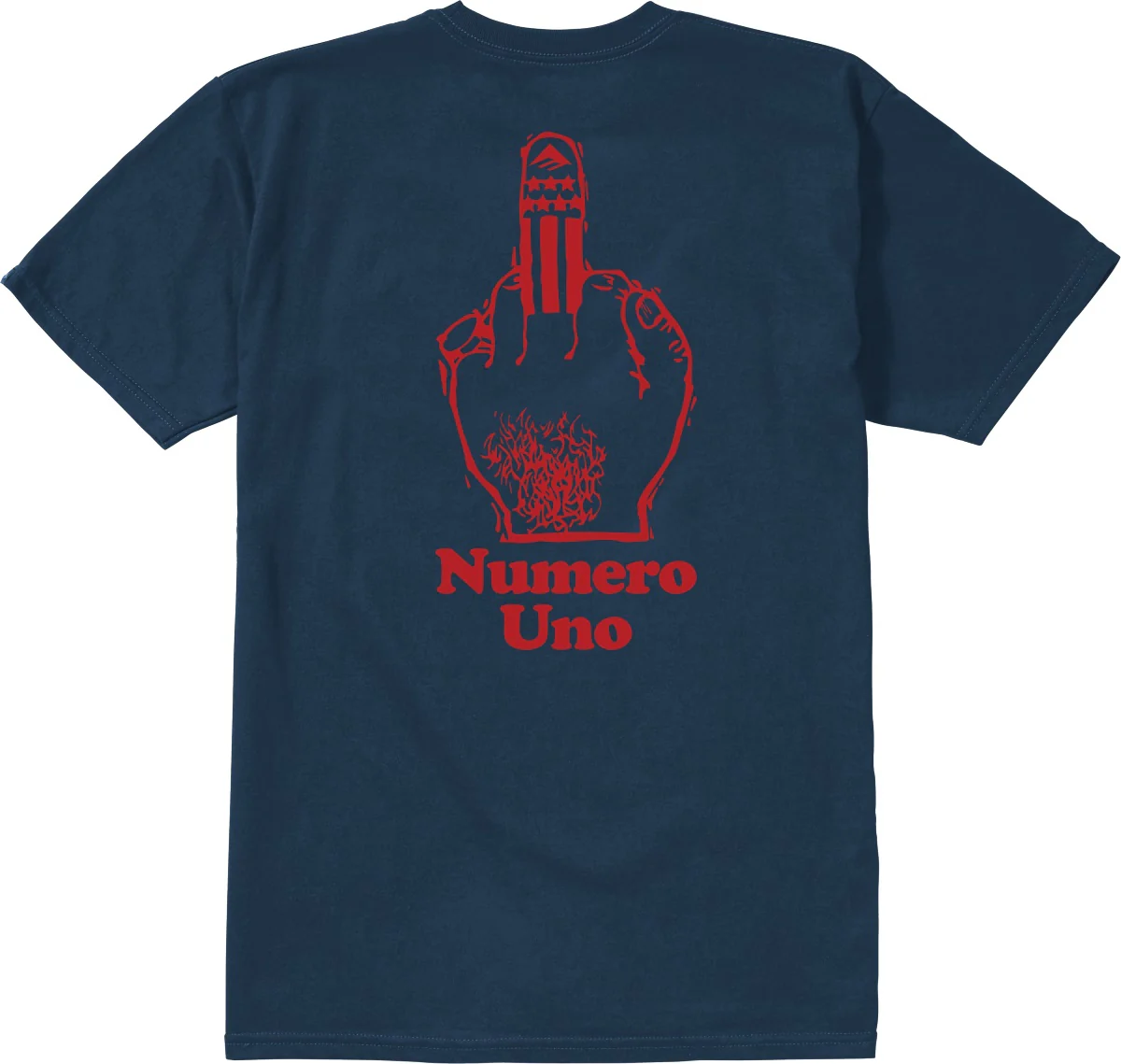 Emerica Numero Uno T-Shirt - Navy - Image 2