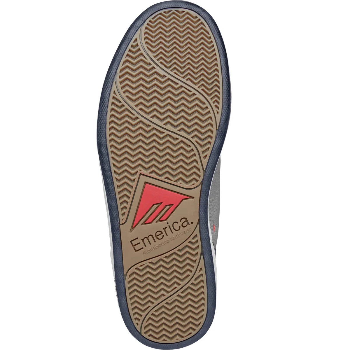 Emerica Shoes Heritic - Navy/Grey/Red - Image 3
