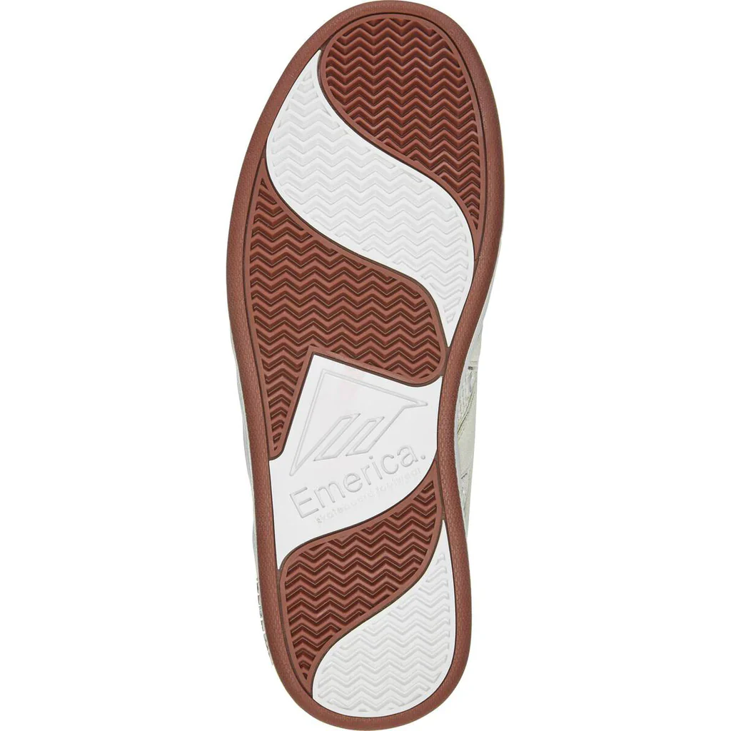 Emerica Shoes OG-1 Skateshop Day - White/Burgundy - Image 4
