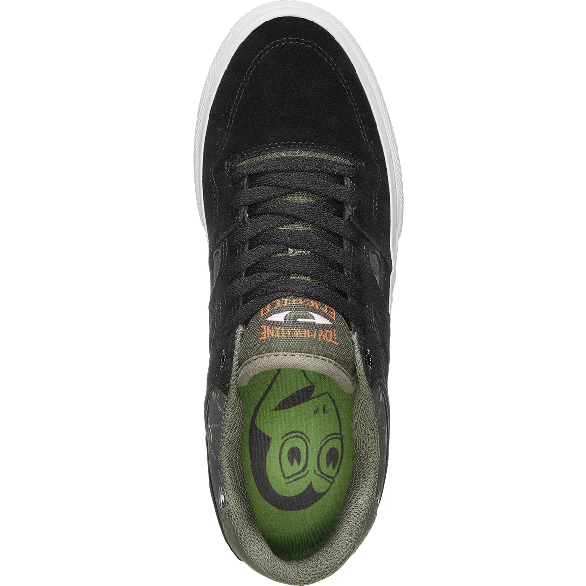 Emerica Shoes Tilt G6 Vulc X Toy Machine - Black - Image 2