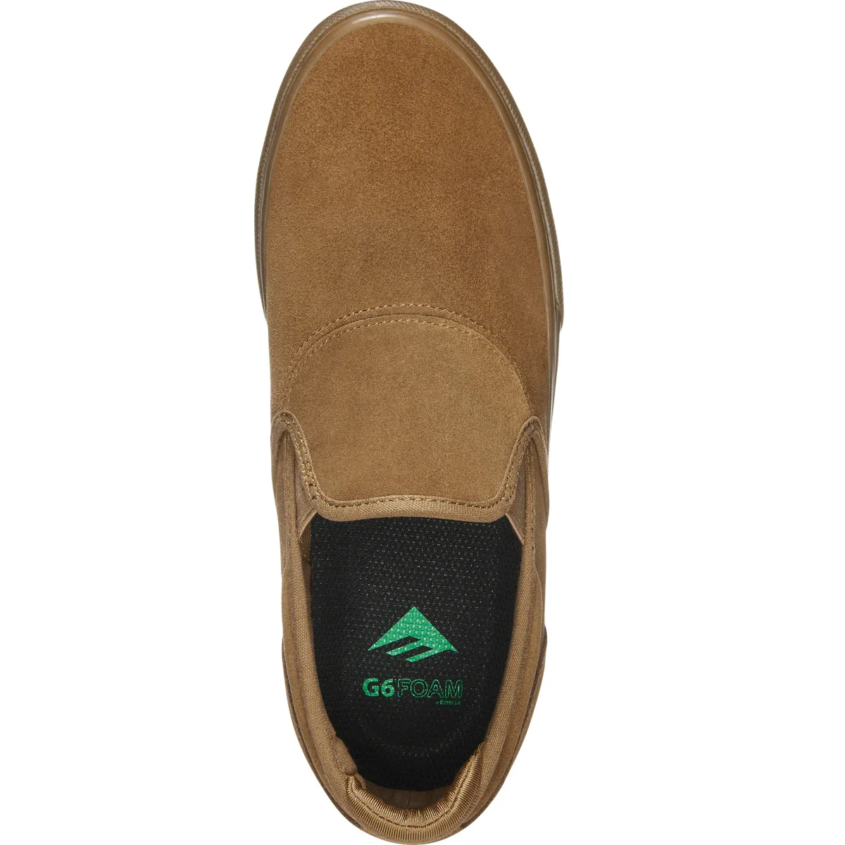 Emerica Shoes Wino G6 Slip-On - Brown/Gum - Image 2
