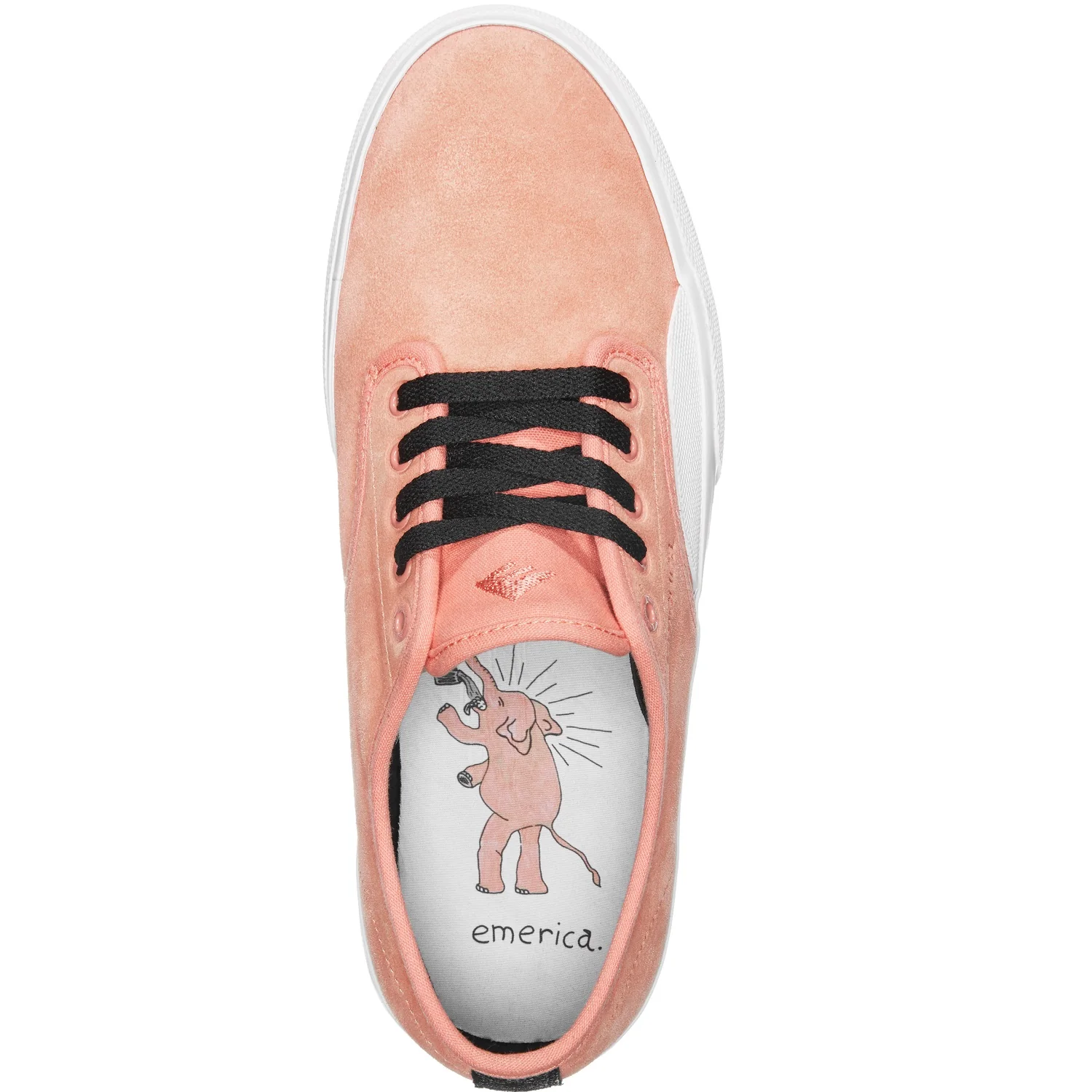Emerica Shoes Wino Standard - Pink/White - Image 3