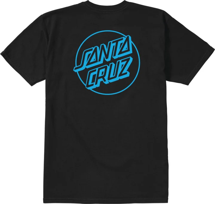 Emerica X Santa Cruz Logo Drop T-Shirt - Black - Image 2