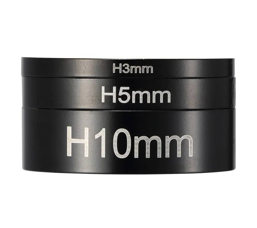 Envy 3 Bar Spacers Pack - Black - Image 2