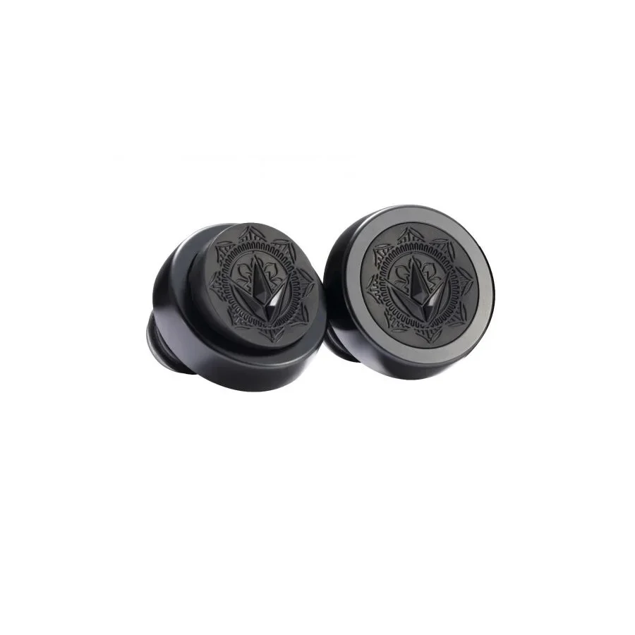 Envy Halo Bar Ends - Black (Pair) - Image 2