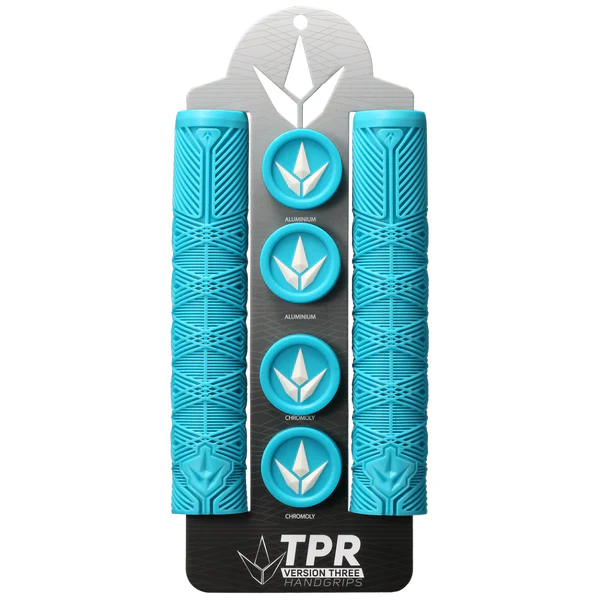 Envy Handgrips V3 (TPR) - Teal (Pair) - Image 2