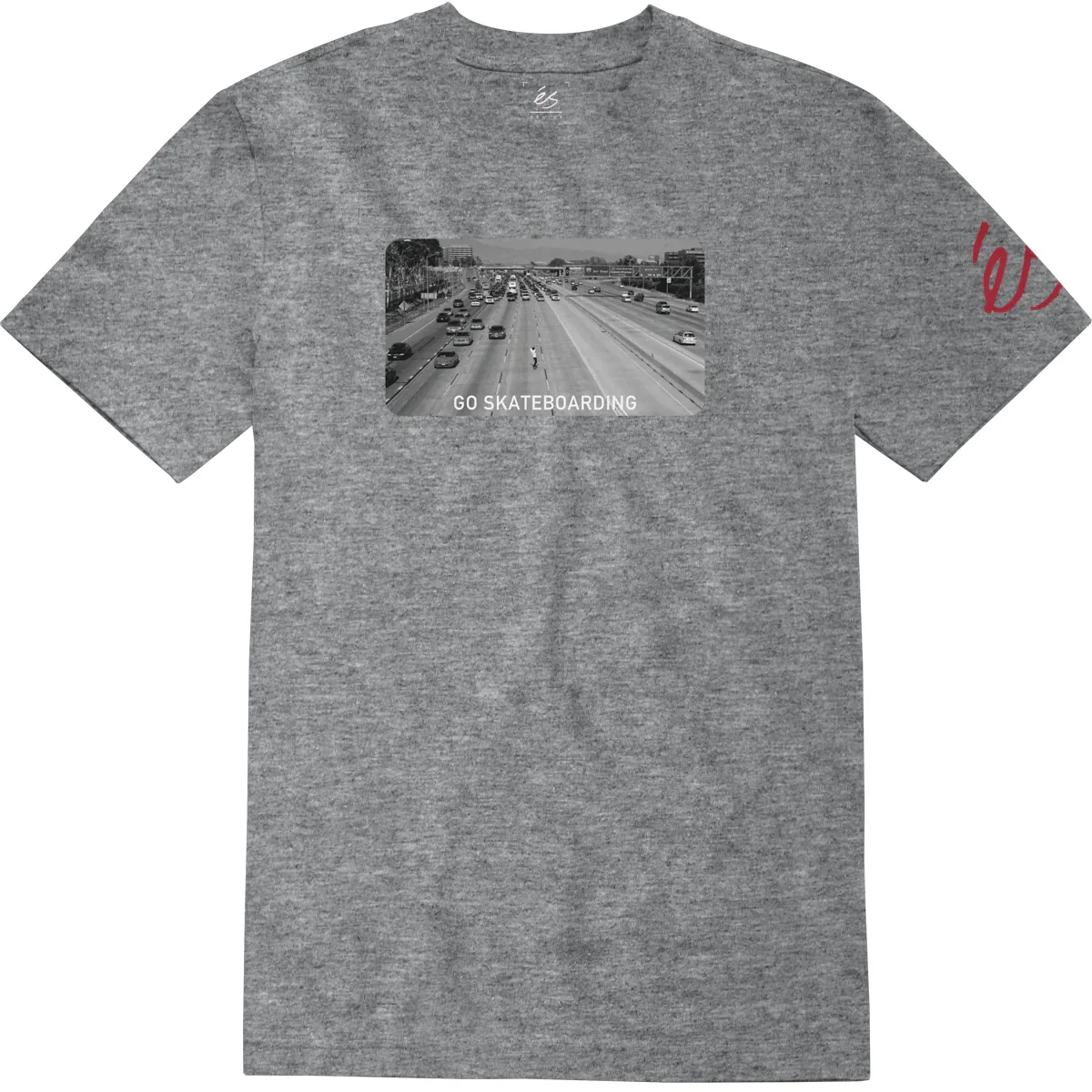éS GSD Tee - Grey/Heather