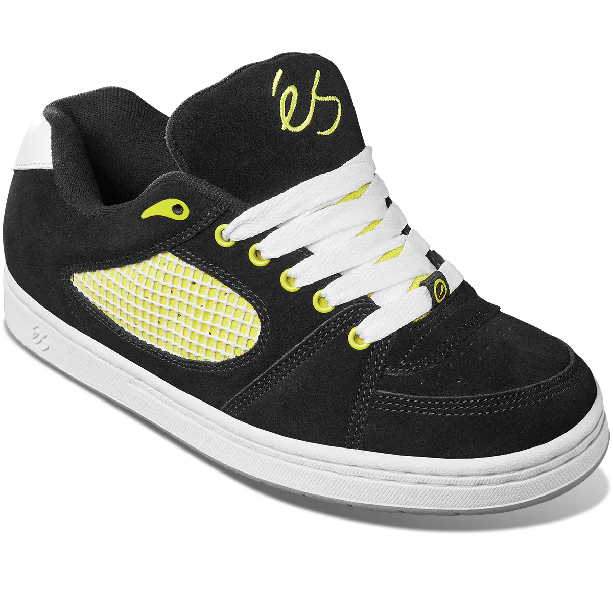 éS Shoes Accel OG X Chomp On Kicks - Black/White/Yellow - Image 4