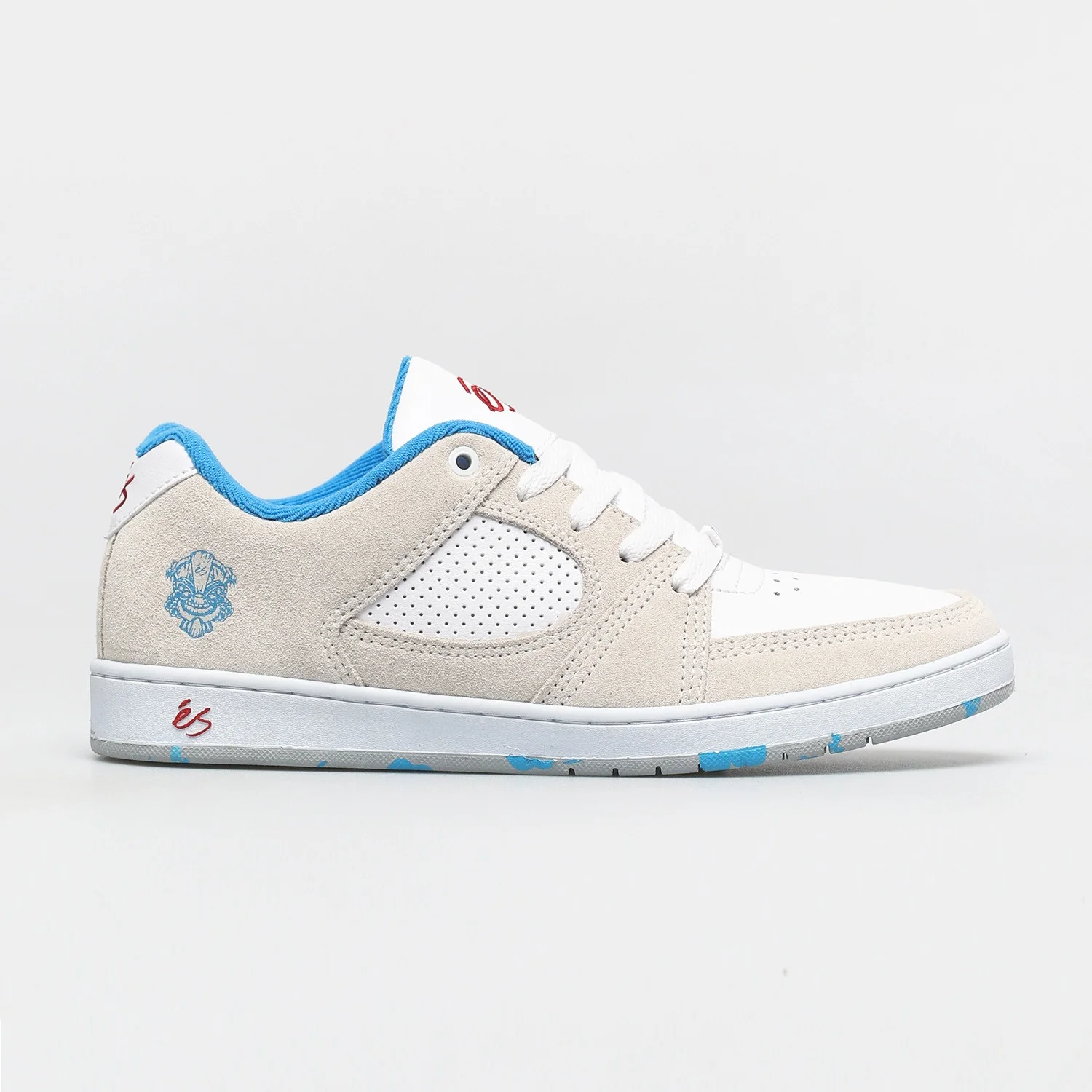 éS Shoes Accel Slim - White/Blue/Red - Image 2