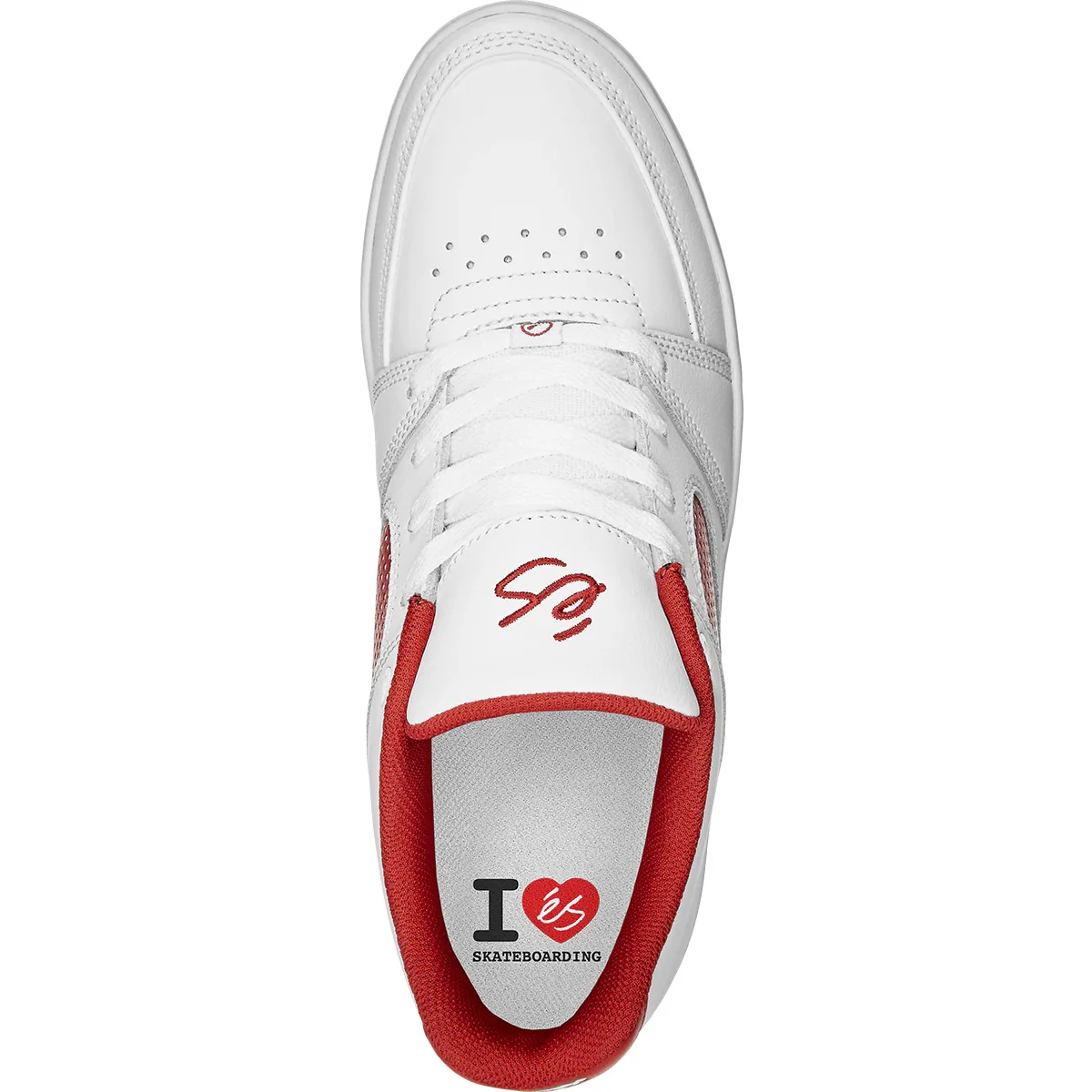 éS Shoes Accel Slim x Go Skateboarding Day - White/Red - Image 2