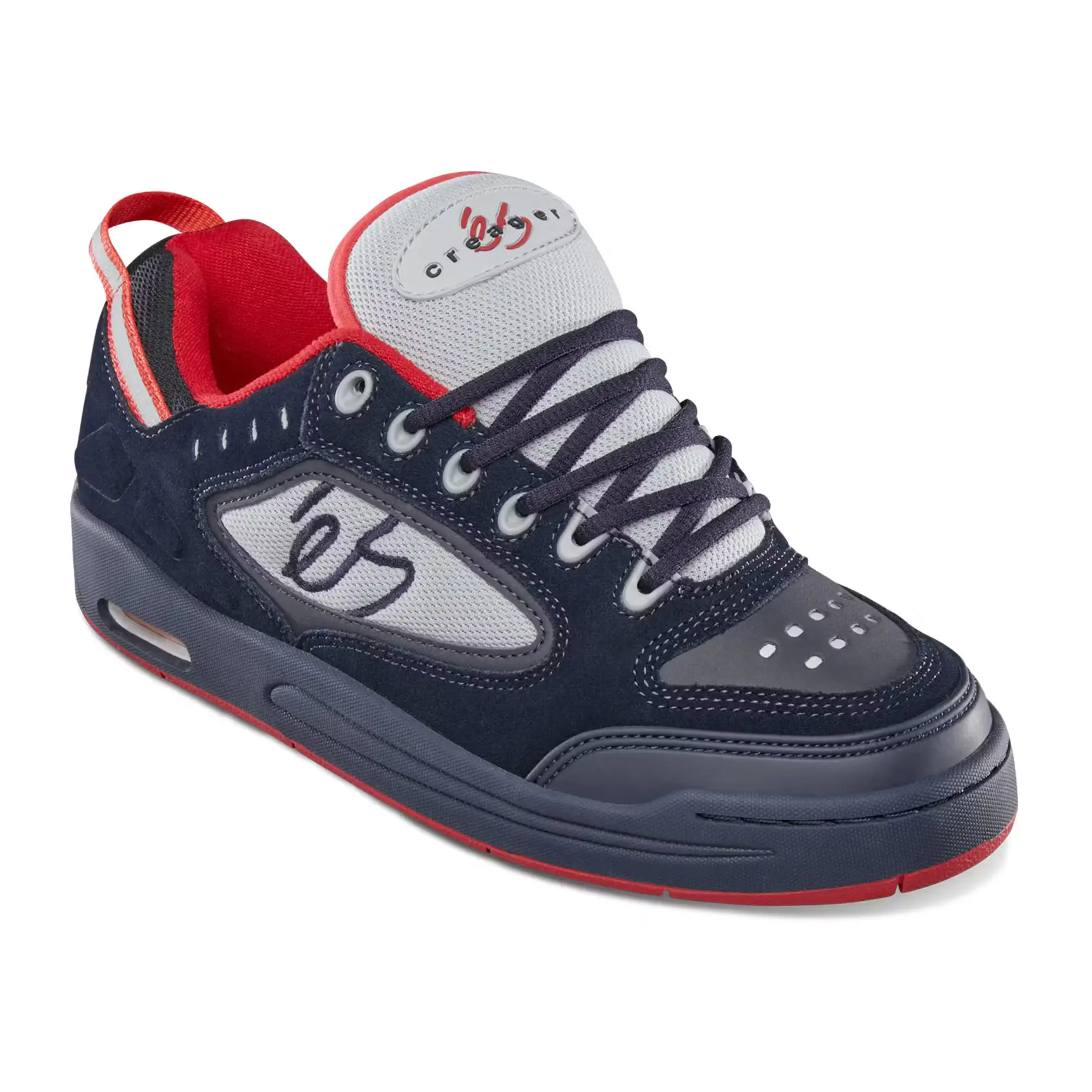 éS Shoes Creager - Navy/Grey/Red - Image 4