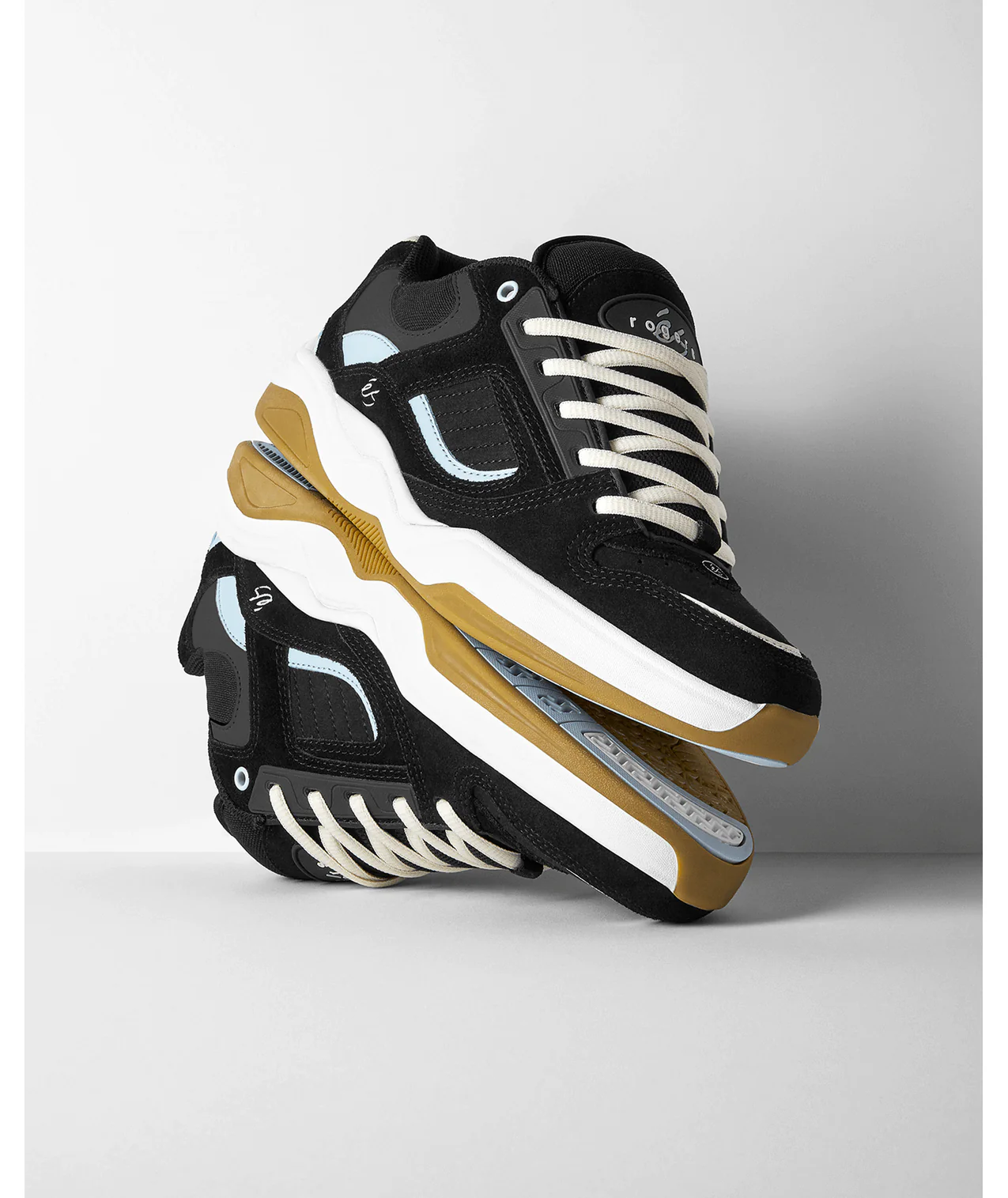 éS Shoes Tj Rogers - Black/Blue/White - Image 5