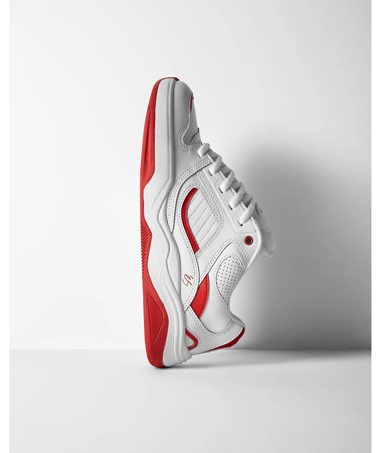 éS Shoes Tj Rogers - White/Red - Image 4