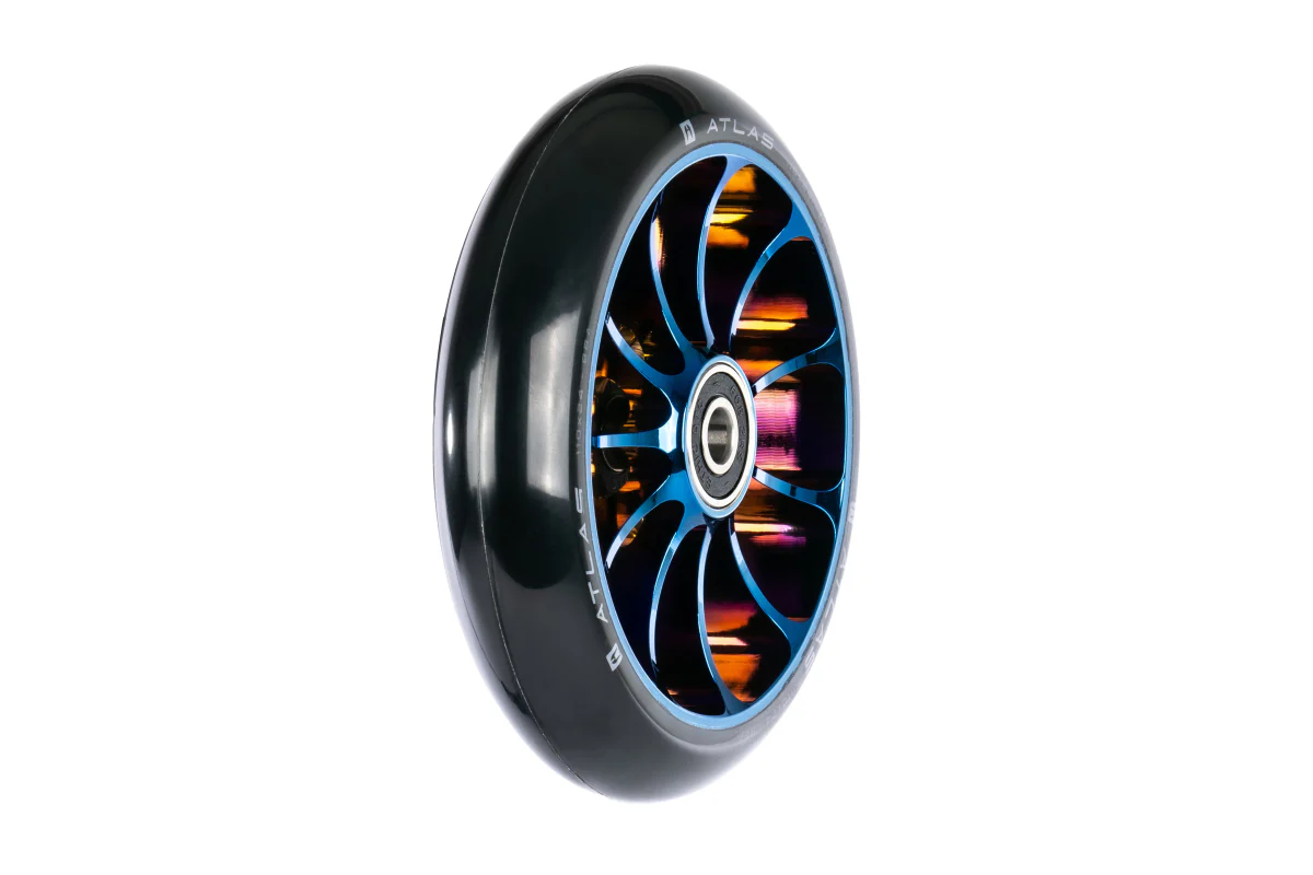Ethic DTC Atlas "8 STD" Wheels 88a 110mm - Chrome Blue - Image 2